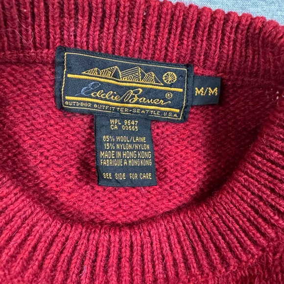 Eddie Bauer Wool Sweater - Picture 2 of 9